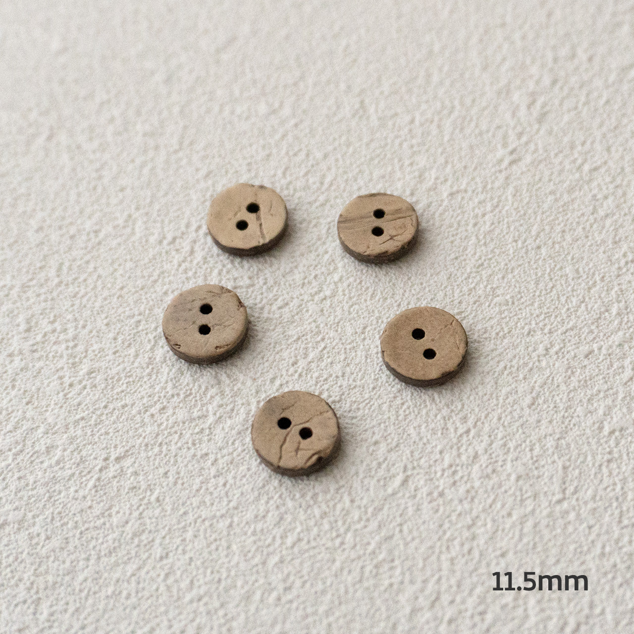 ココナッツボタン 10mm/11.5mm (5個入り)