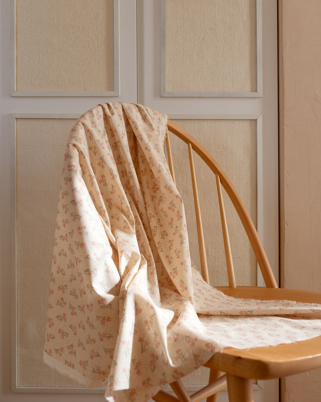 Sunlit Flowers (Apricot)-ローン