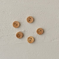 ウッドボタン 10mm/11.5mm (5個入り)