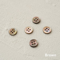 シェルボタン 10mm /11.5mm(5個セット)