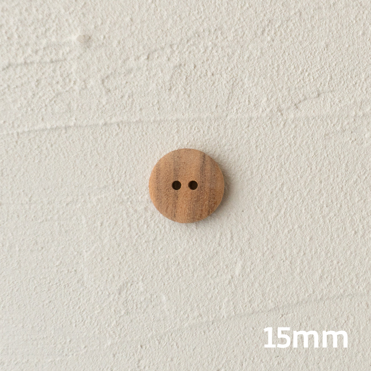 ウッドボタン 15mm/20mm (1個単位)