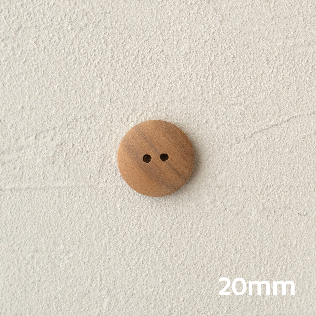 ウッドボタン 15mm/20mm (1個単位)