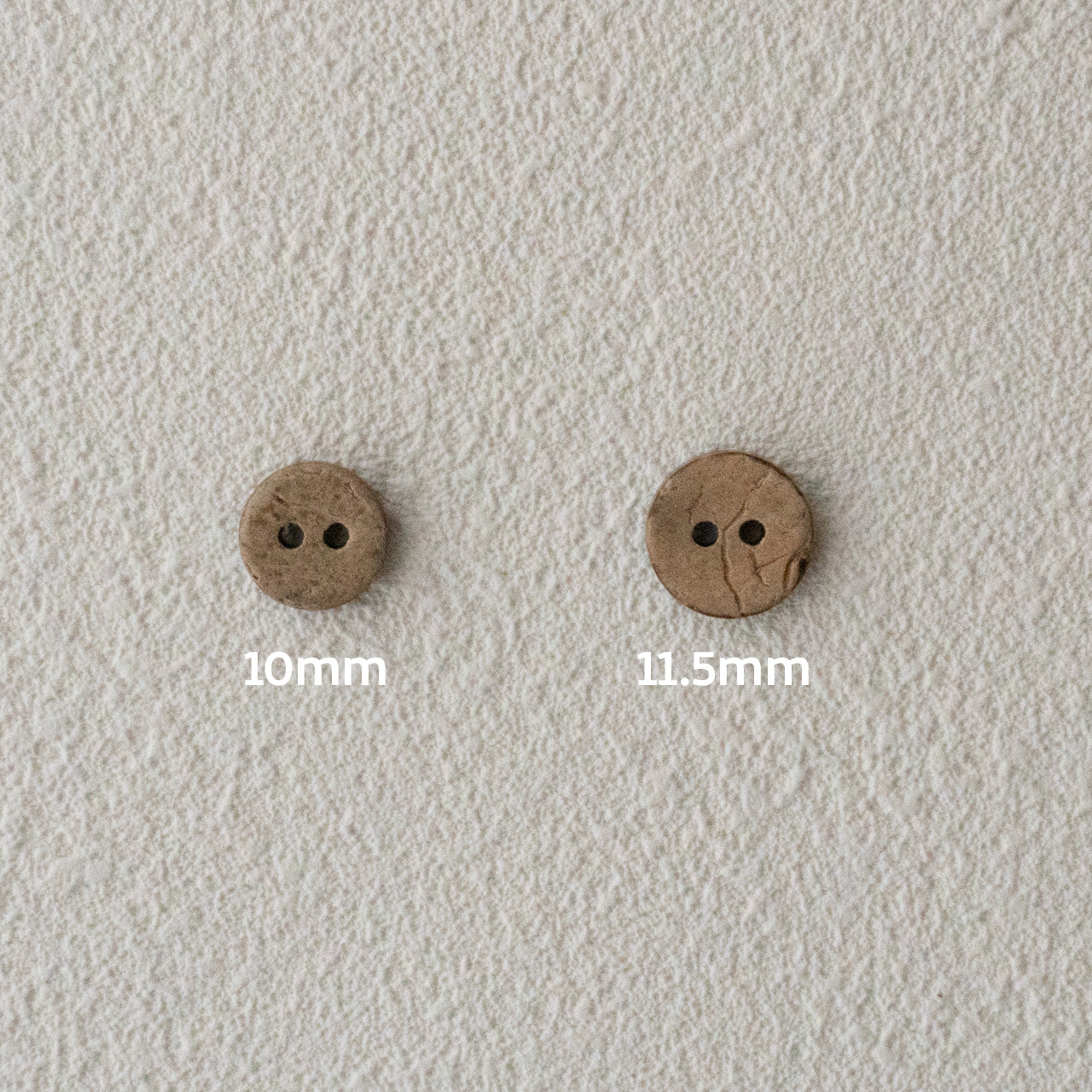 ココナッツボタン 10mm/11.5mm (5個入り)