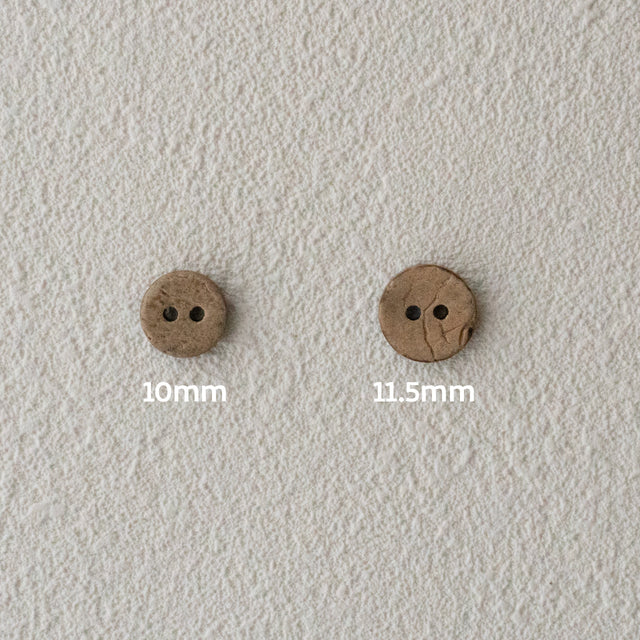 ココナッツボタン 10mm/11.5mm (5個入り)